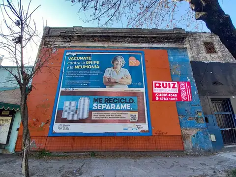 Terreno en Venta en Parque Patricios, CABA
