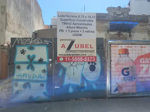 Terreno en Venta en Parque Avellaneda, Capital Federal