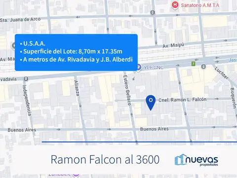 Terreno en Venta en Floresta, Capital Federal