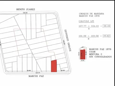 Terreno en Venta en Monte Castro, CABA