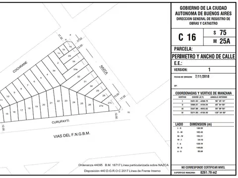 Terreno en Venta en Villa Pueyrredon, Capital Federal