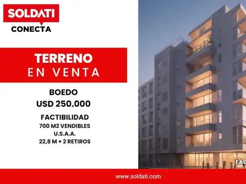 Terreno en Venta en Boedo, Capital Federal