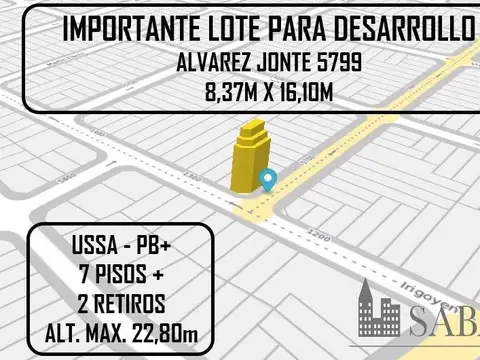 Terreno en Venta en Monte Castro, Capital Federal