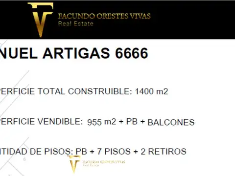 Terreno en Venta en Mataderos, CABA