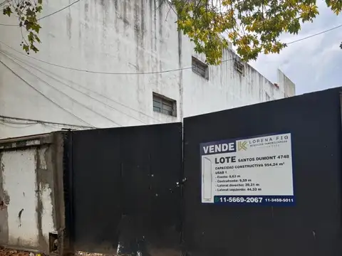 Terreno en Venta en Chacarita, CABA