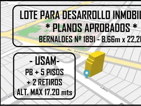 Terreno en Venta en Monte Castro, Capital Federal