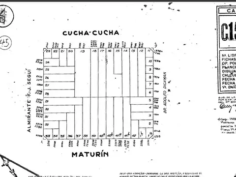 Terreno en Venta en Paternal, Capital Federal