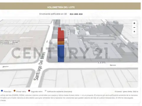 Terreno en Venta en Monserrat, CABA