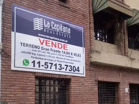 Terreno en Venta en Balvanera, Capital Federal