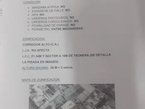 Terreno en Venta en San Cristobal, Capital Federal