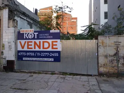 Terreno en Venta en Paternal, CABA