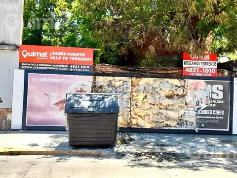 Terreno en Venta en Villa Crespo, CABA