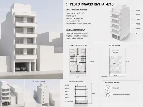Terreno en Venta en Villa Urquiza, Capital Federal