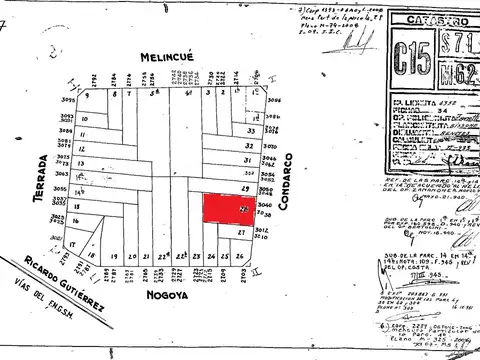 Terreno en Venta en Villa del Parque, CABA