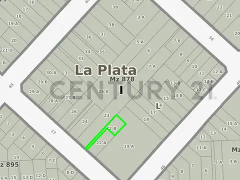 Terreno en Venta en La Plata, Partido de La Plata