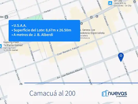 Terreno en Venta en Flores, Capital Federal