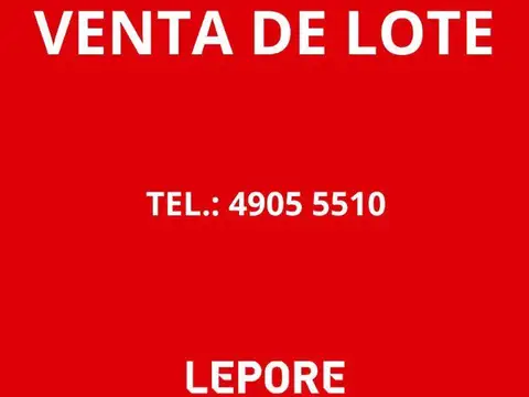 Terreno en Venta en Almagro, CABA