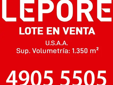 Terreno en Venta en Flores, CABA
