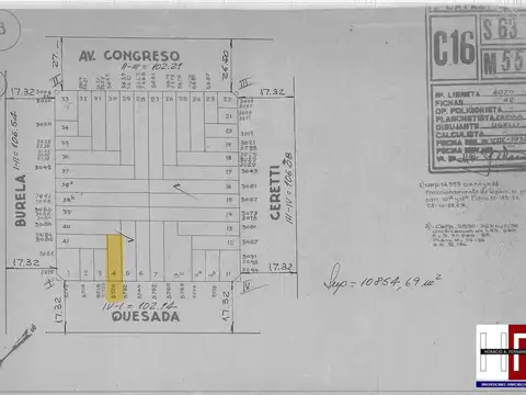 Terreno en Venta en Villa Urquiza, Capital Federal