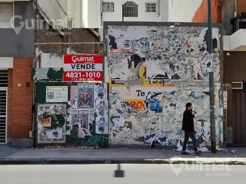 Terreno en Venta en Almagro, Capital Federal