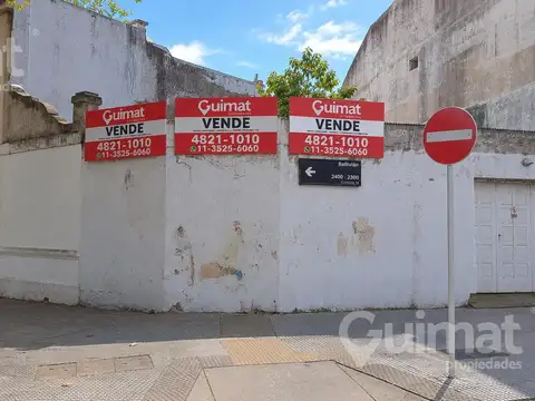 Terreno en Venta en Villa Ortuzar, CABA