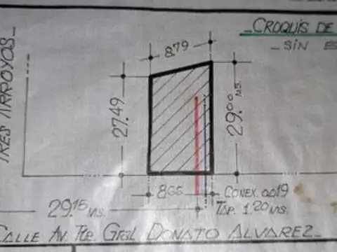 Terreno en Venta en Caballito, CABA