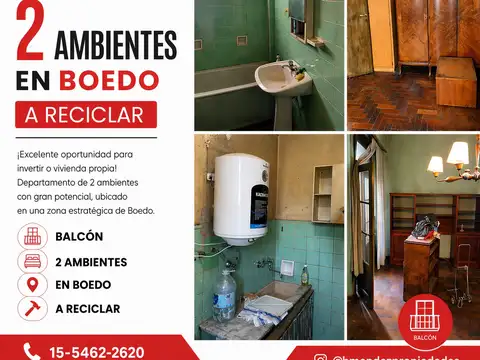 Casa en Venta en Boedo, Capital Federal