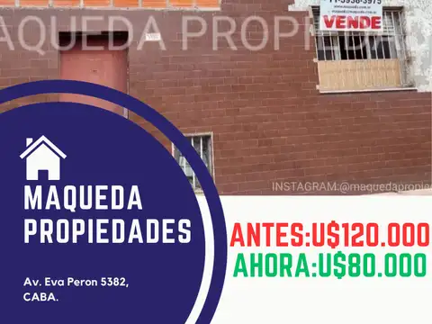 Casa en Venta en Villa Lugano, Capital Federal