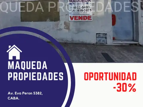 Casa en Venta en Villa Lugano, Capital Federal