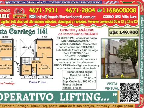 Casa en Venta en Flores, Capital Federal