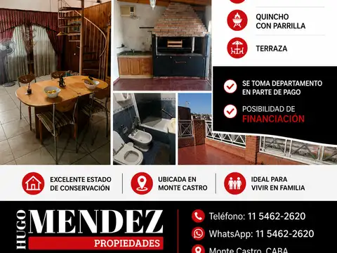Casa en Venta en Monte Castro, Capital Federal