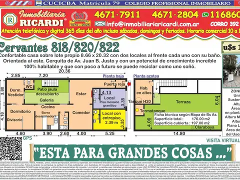 Casa en Venta en Villa Luro, Capital Federal