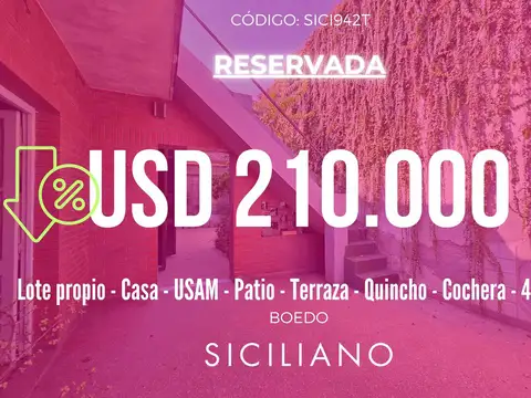 Casa en Venta en Boedo, Capital Federal