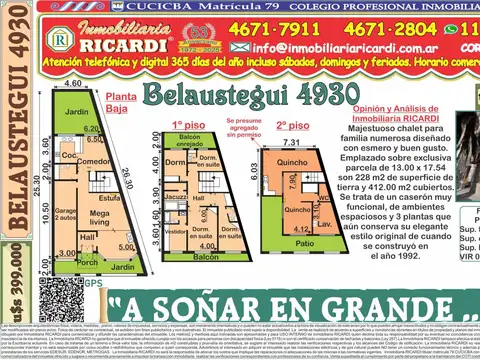 Casa en Venta en Villa Luro, Capital Federal