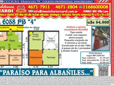 PH en Venta en Mataderos, Capital Federal