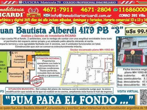 PH en Venta en Parque Avellaneda, Capital Federal
