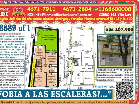 PH en Venta en Villa Devoto, Capital Federal