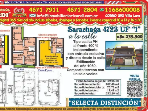 PH en Venta en Villa Luro, Capital Federal