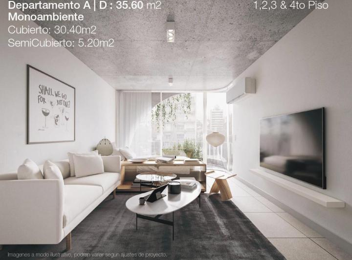 Departamento · 30m² · 1 Ambiente