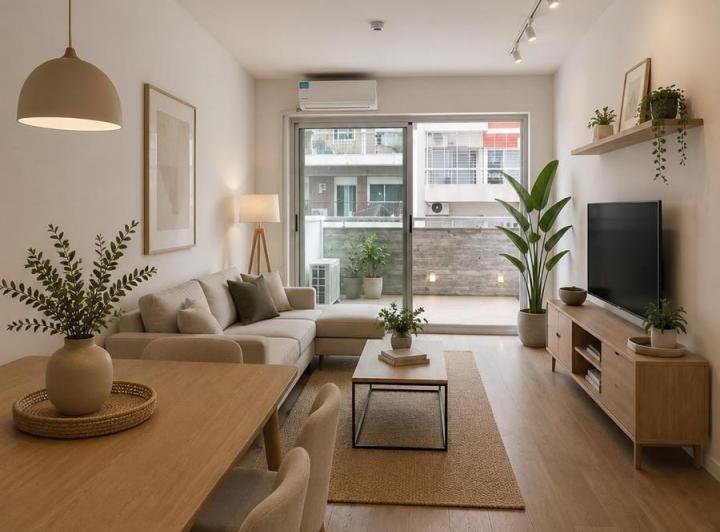 Departamento · 51m² · 2 Ambientes · 1 Cochera