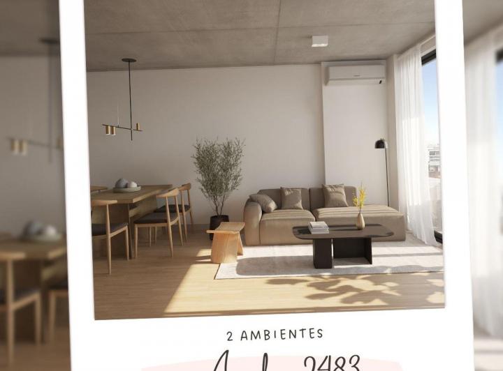 Departamento · 44m² · 2 Ambientes