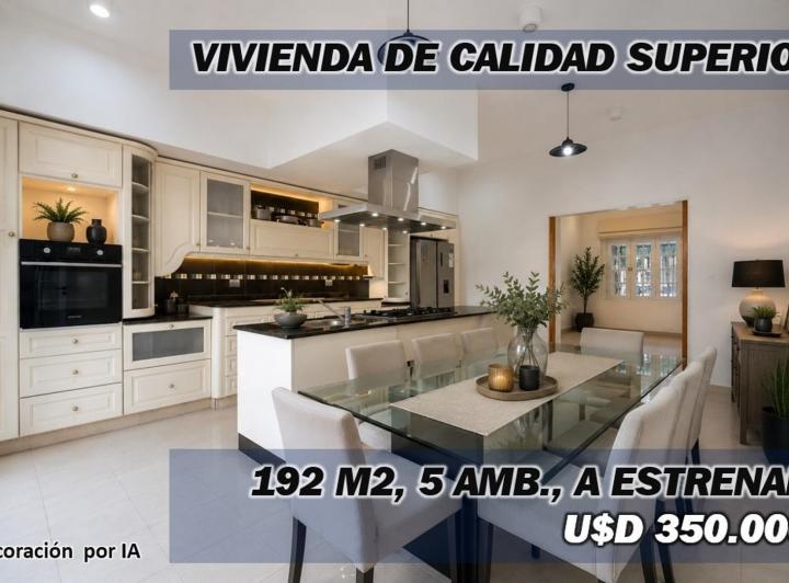 Casa · 192m² · 4 Ambientes · 1 Cochera