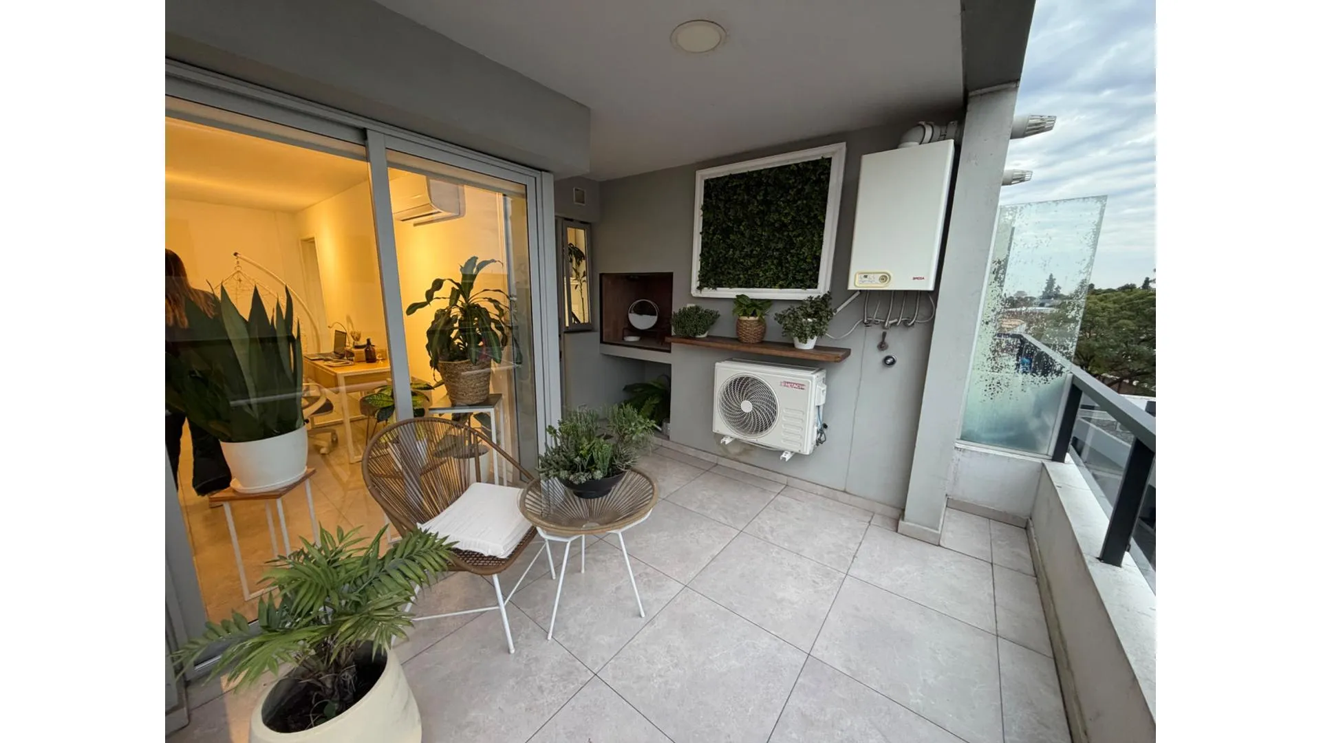 Departamento amoblado 1 dormitorios las flores Housing