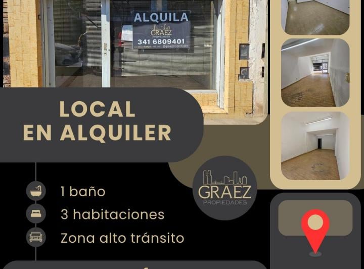 Local comercial · 55m² · 3 Ambientes