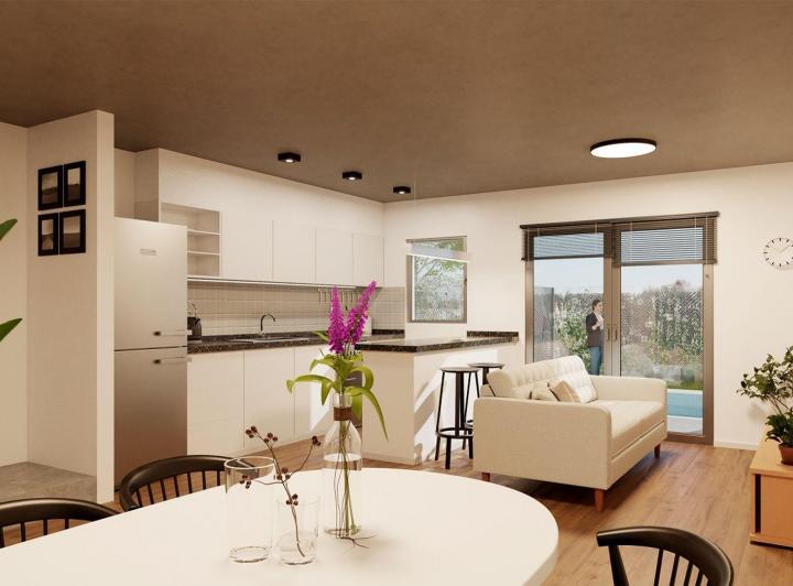 Casa · 80m² · 3 Ambientes · 1 Cochera