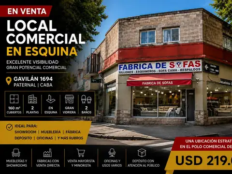 Local en Venta en Paternal, Capital Federal