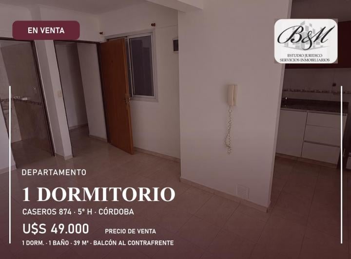 Departamento · 39m² · 3 Ambientes