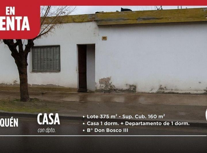 Casa · 160m² · 3 Ambientes · 1 Cochera