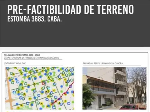Terreno en Venta en Saavedra, Capital Federal