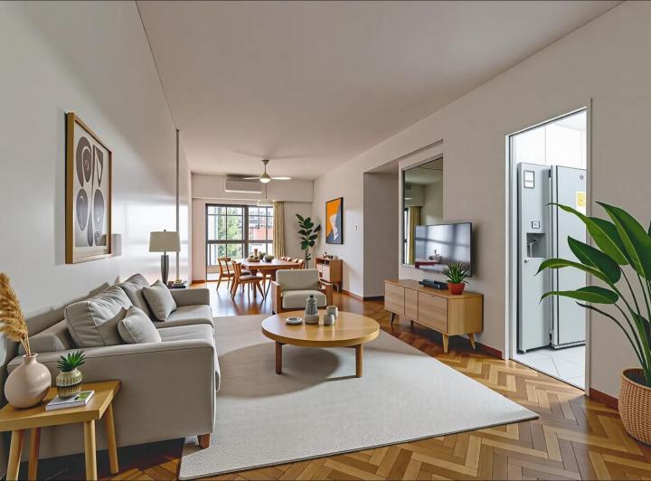 Departamento · 83m² · 4 Ambientes · 2 Cocheras
